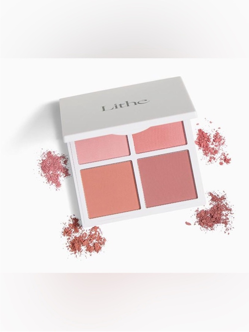 Lithe Pink Blush Quartet Palette - Soft Pink & Rose Cheeks